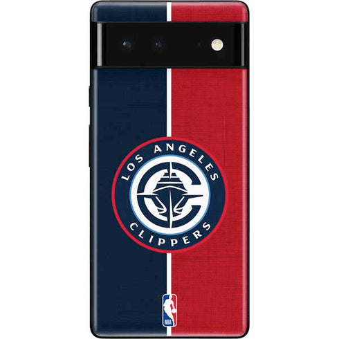 NBA LA Clippers Canvas Google Pixel 6 Skin